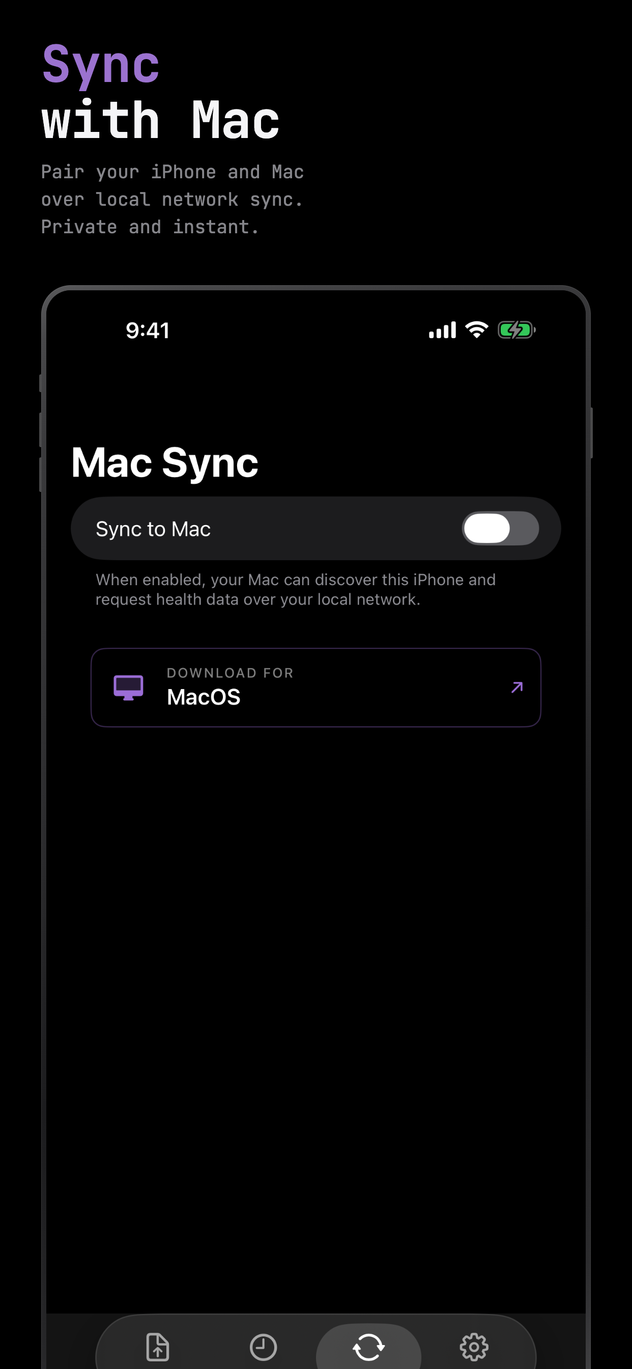 iOS — Schedule